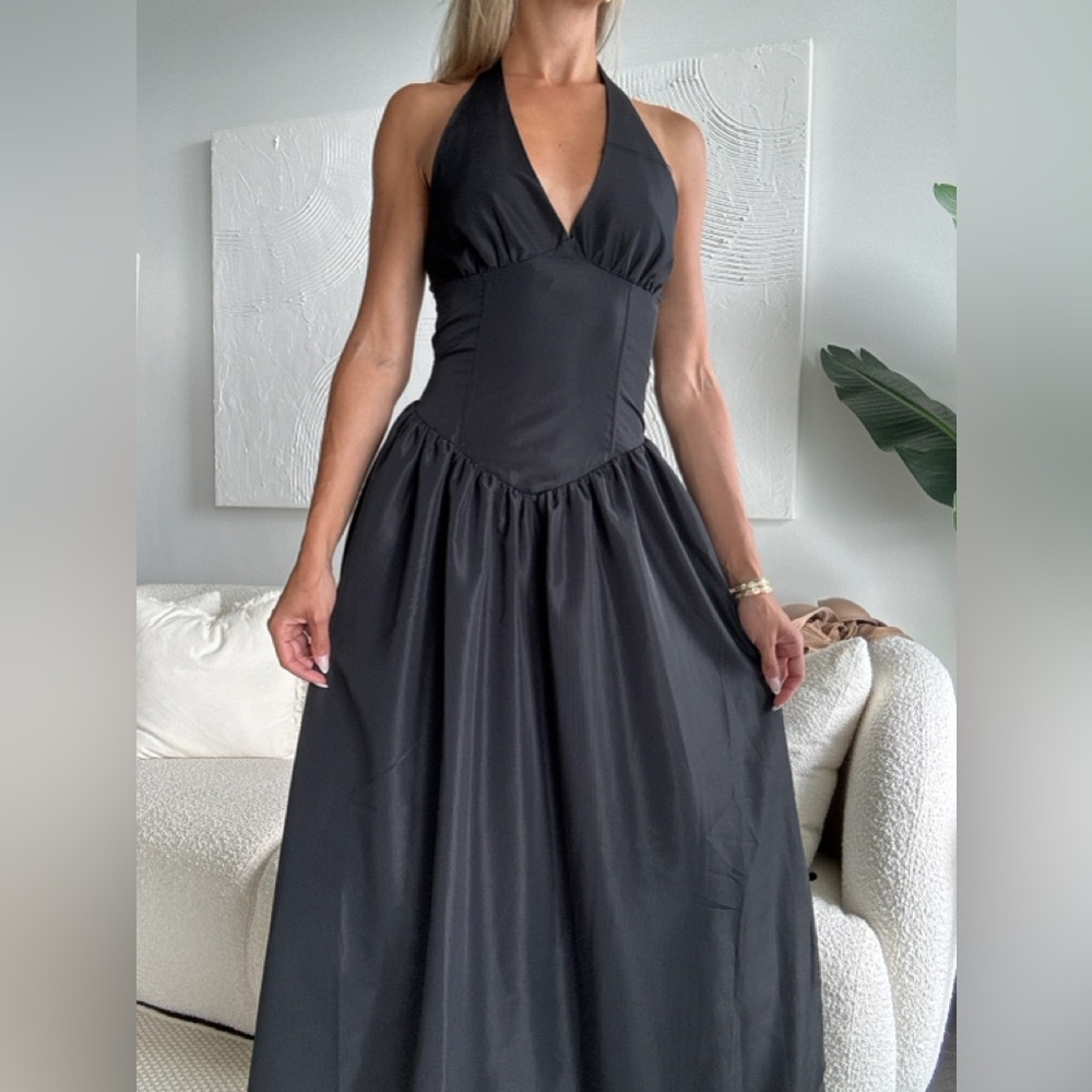 More To Come Halter Maxi Dress